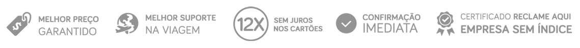 Chile com o melhor preço garantido, melhor suporte para sua viagem e parcelamento sem juros nos cartões